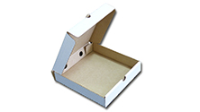 Коробка для пиццы 25*25*4 (см) (белая)